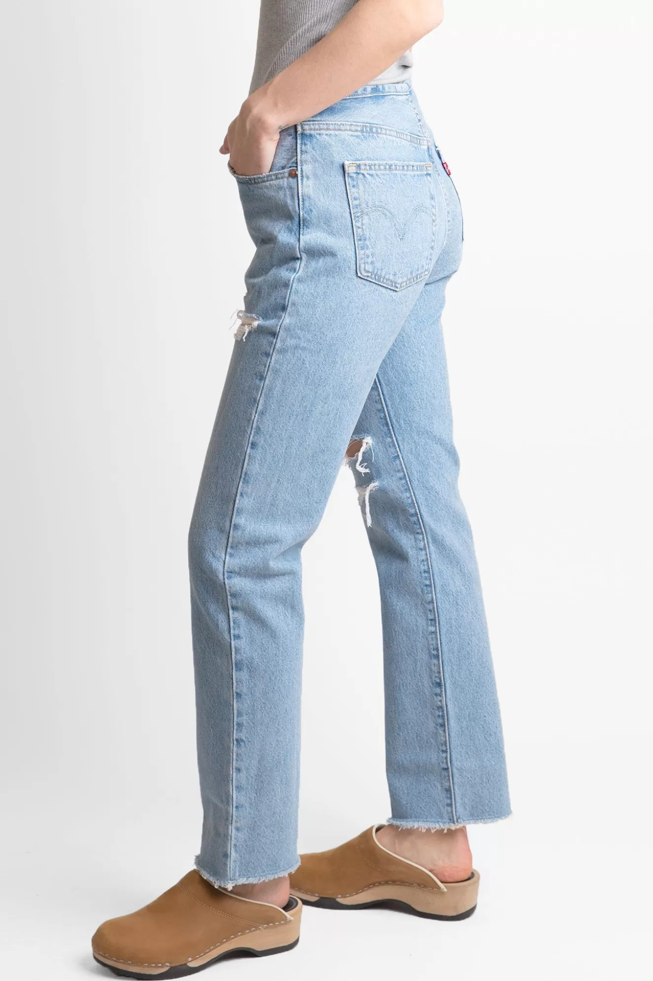 Best Sale 501® Mini Waist Jeans Denim