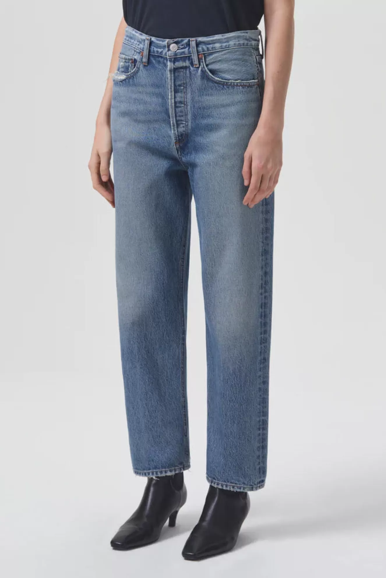 Store 90'S Mid Rise Loose Fit Denim