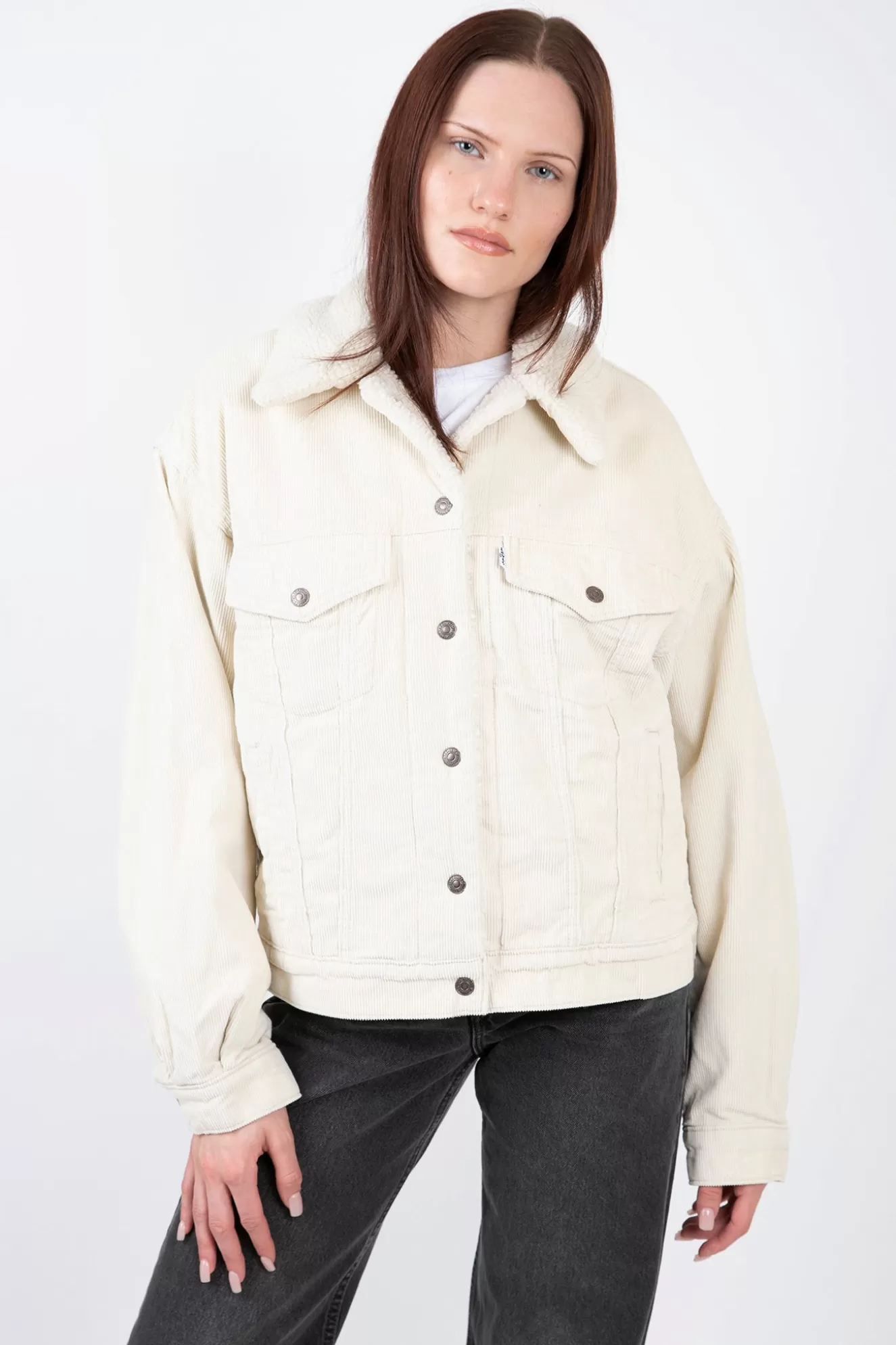 Best Sale 90S Sherpa Trucker Jacket Jackets & Coats