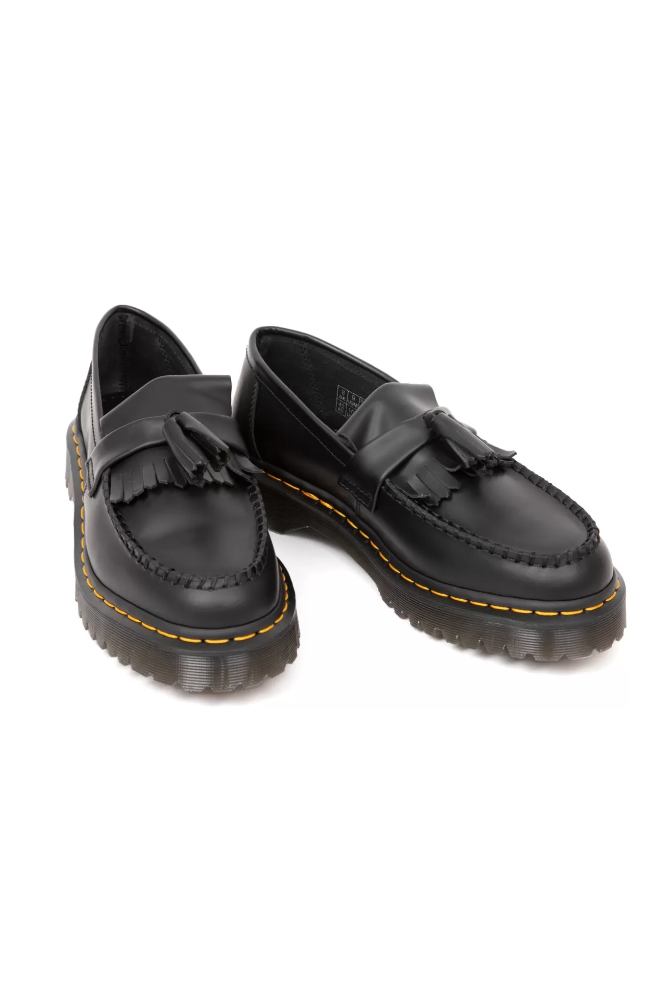 Outlet Adrian Bex Smooth Leather Tassel Loafers Flats