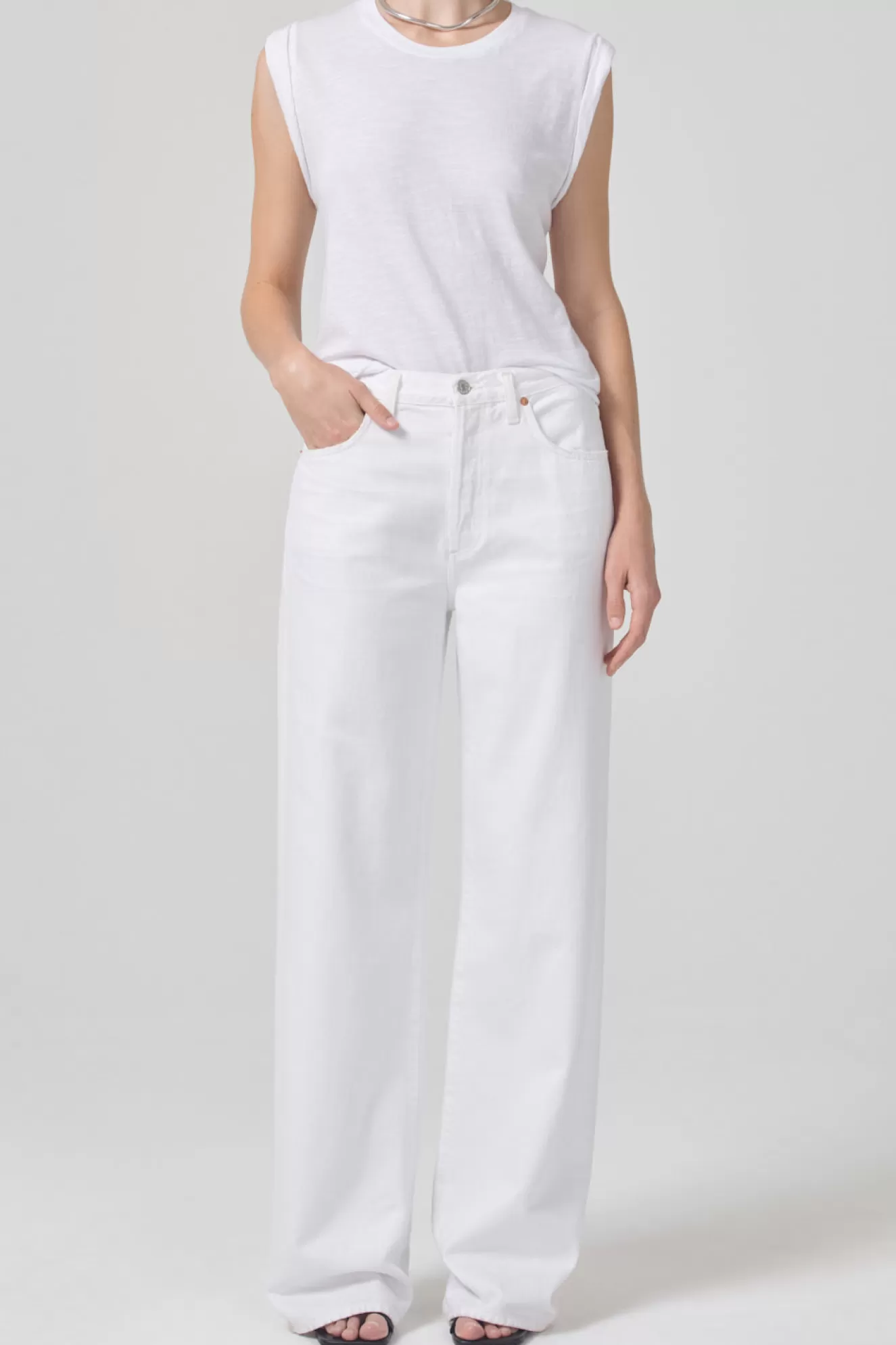 Discount Annina High Rise Wide Leg Pants