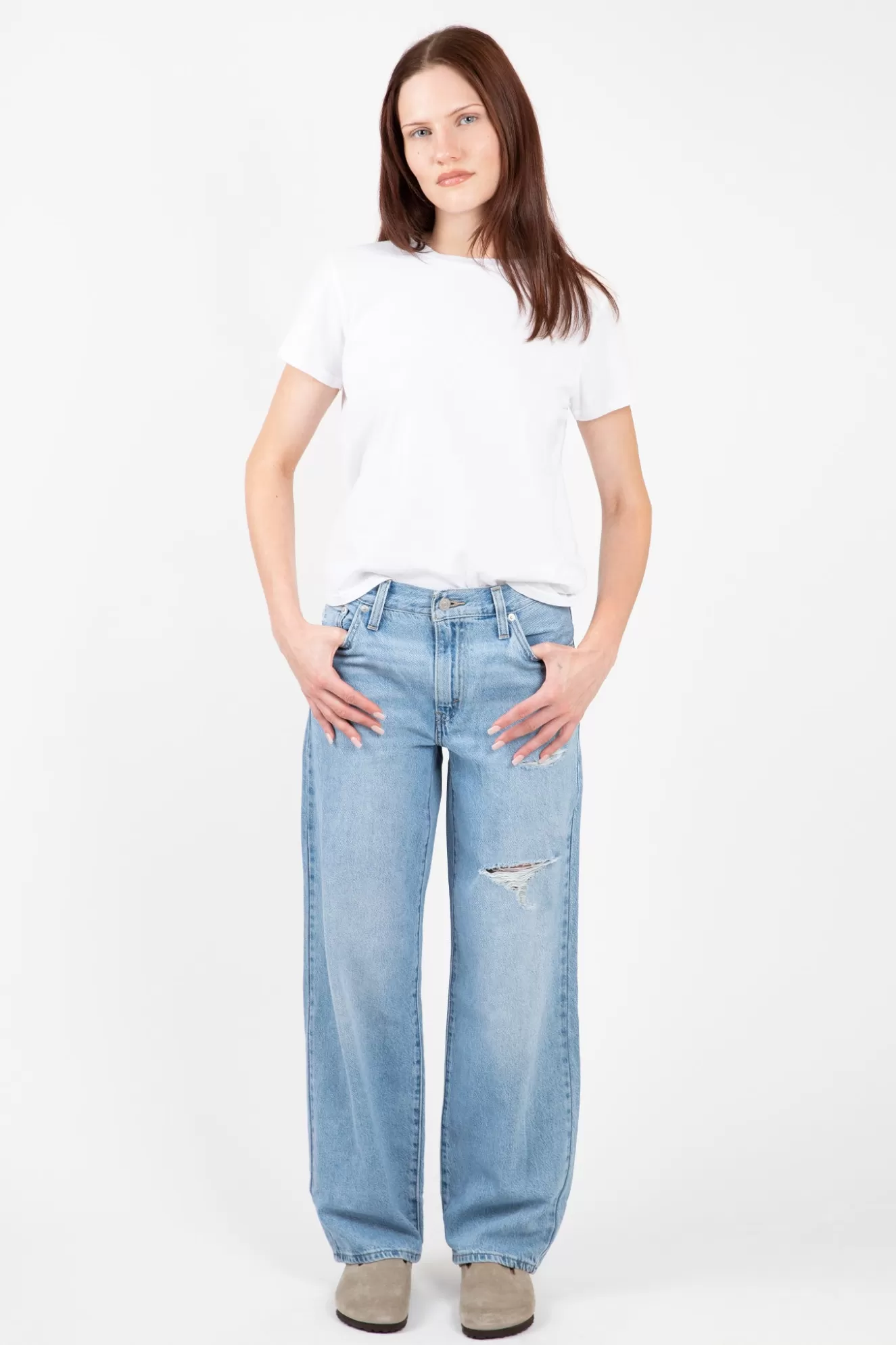 Discount Baggy Dad Jeans Pants