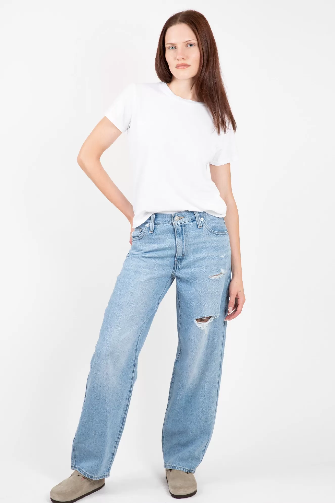 Discount Baggy Dad Jeans Pants