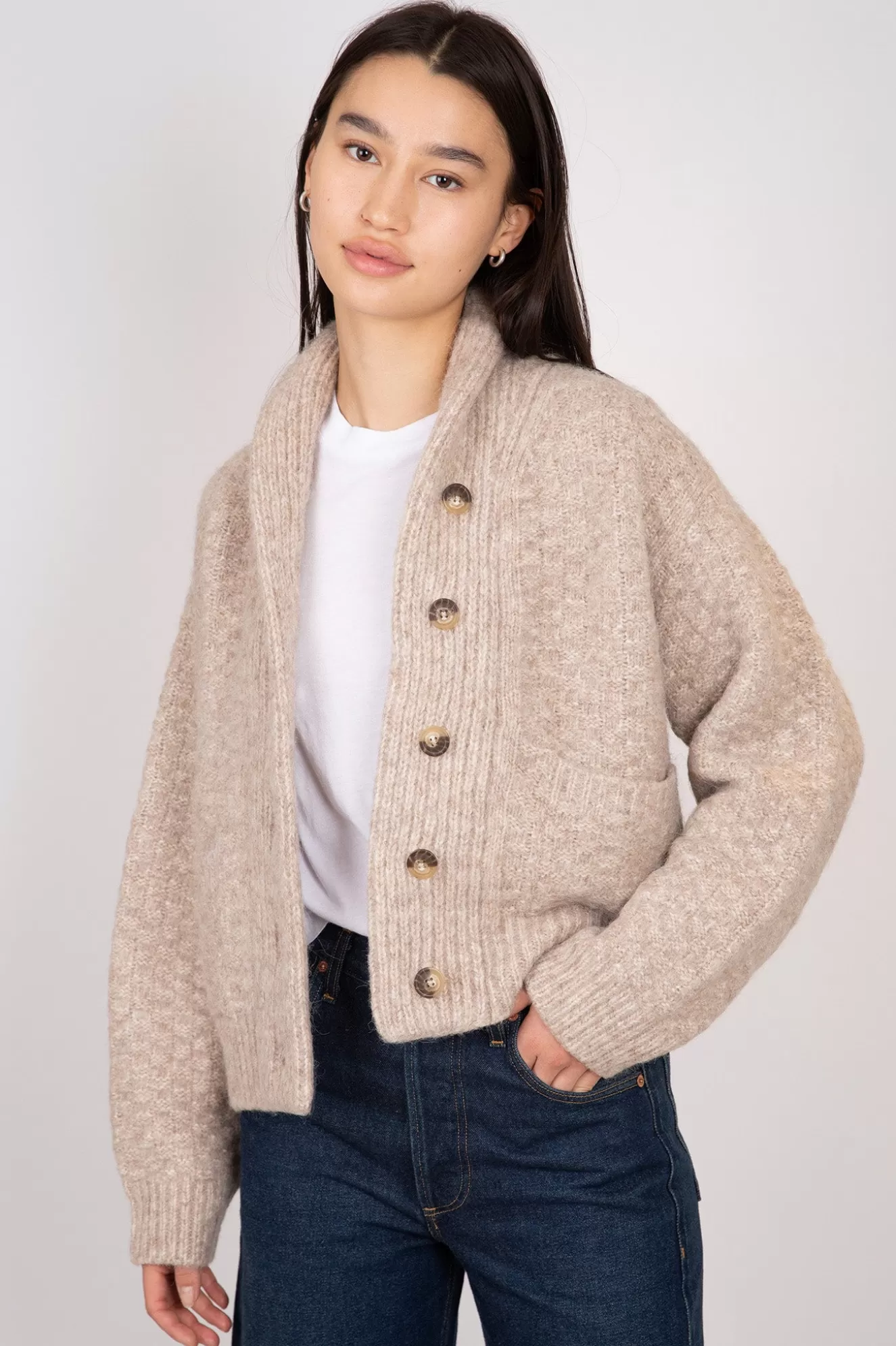 Store Bowen Shawl Cardi Sweaters & Knits