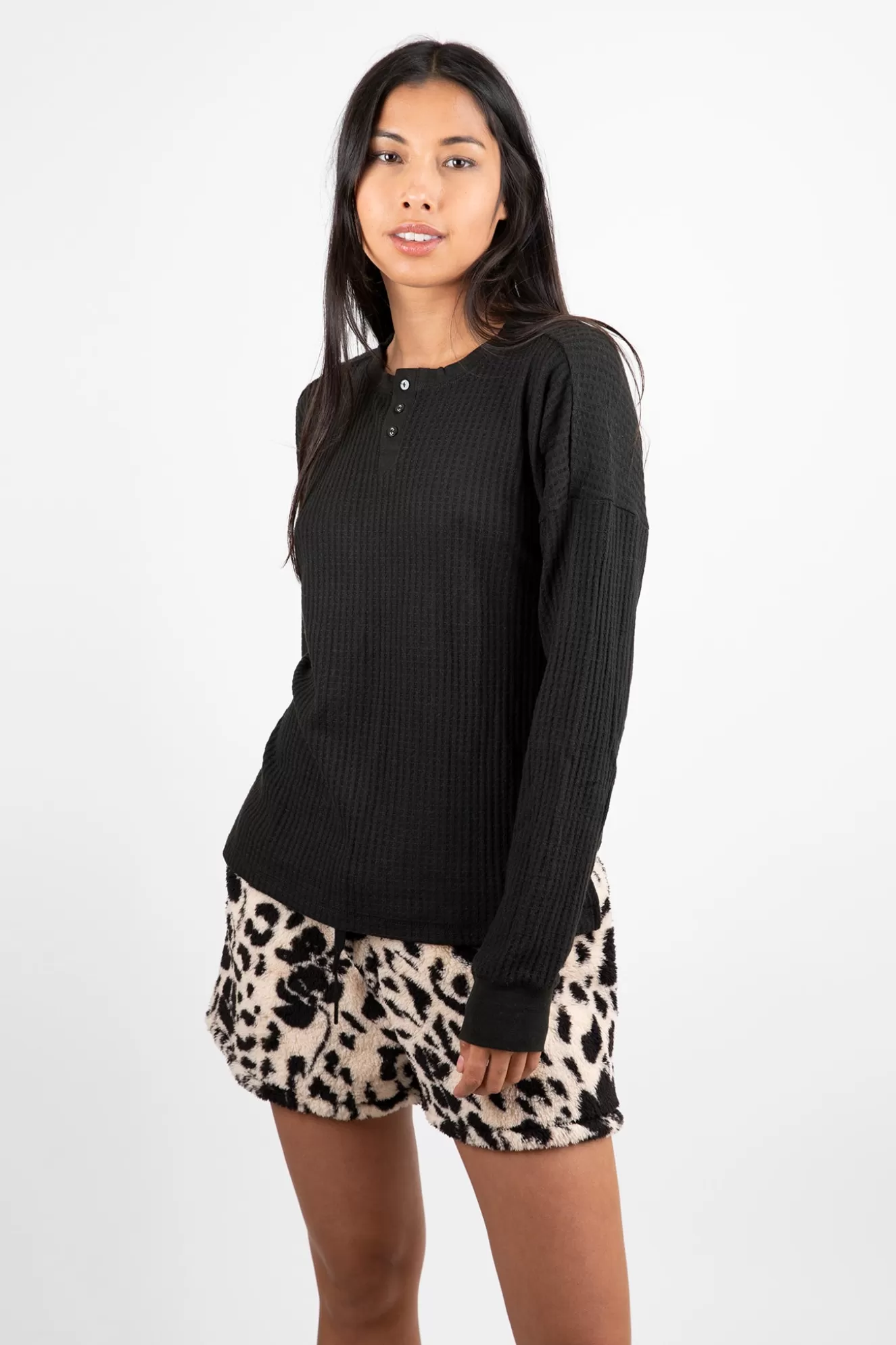 Best Cozy Long Sleeve Top Sleepwear