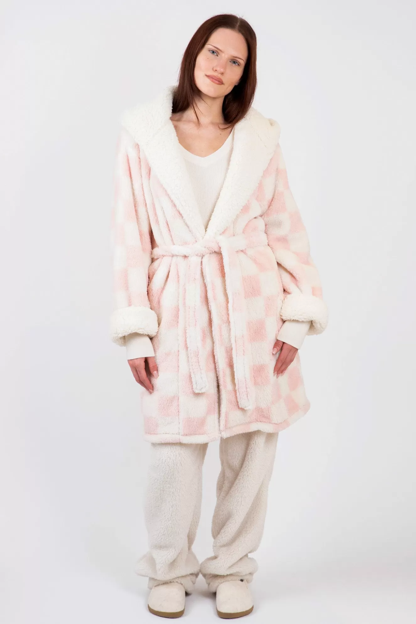 Outlet Cozy Plush Robe Sleepwear