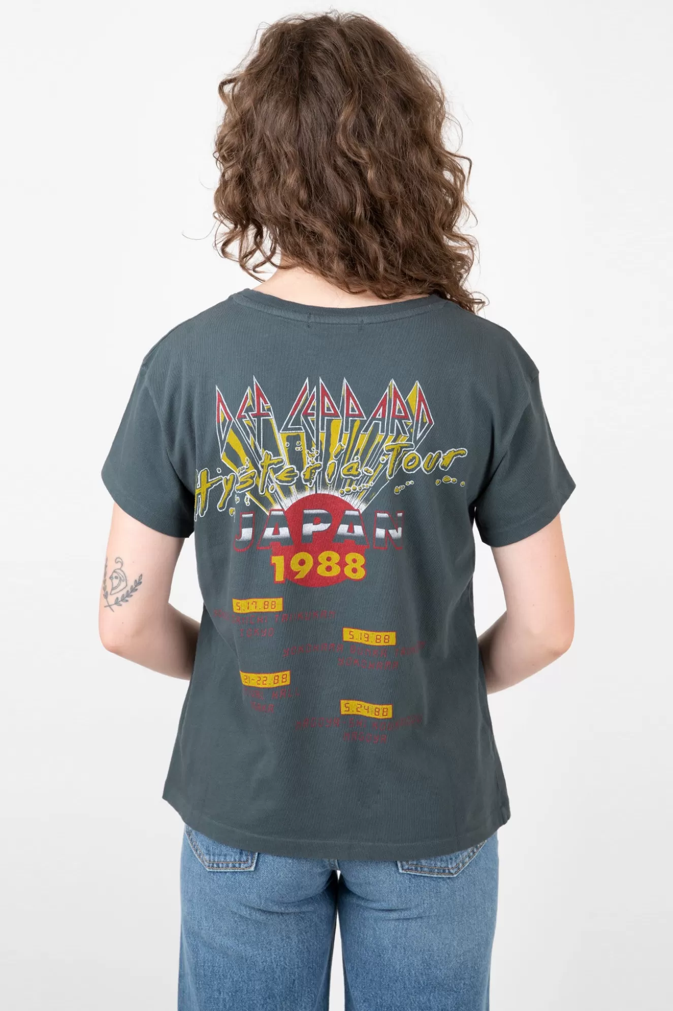 Online Def Leppard Japan '88 Tour Tee T-Shirts