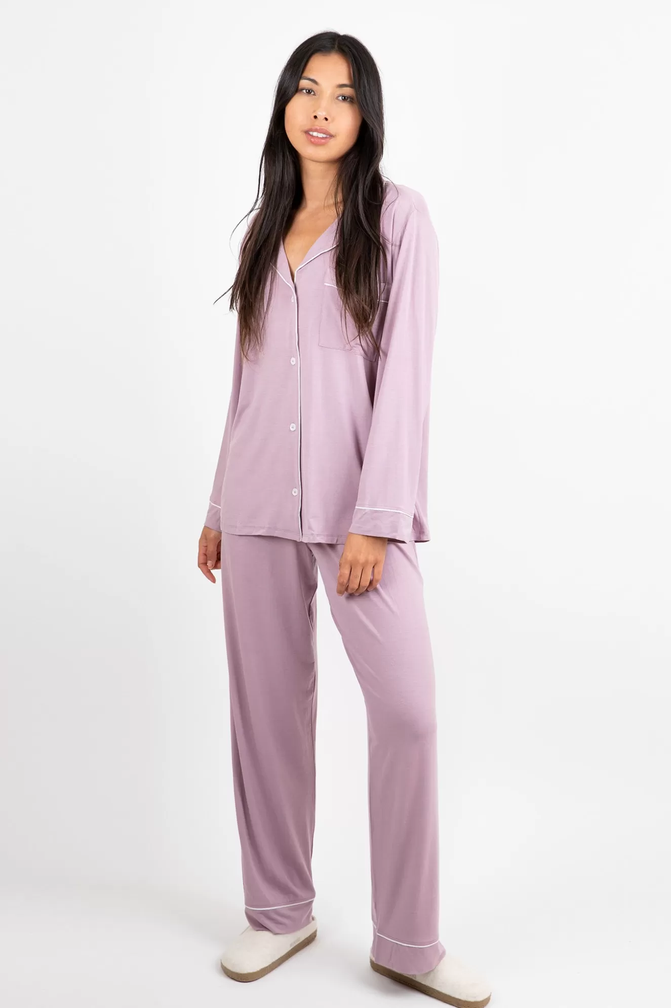 Best Gisele Long Pj Set Sleepwear