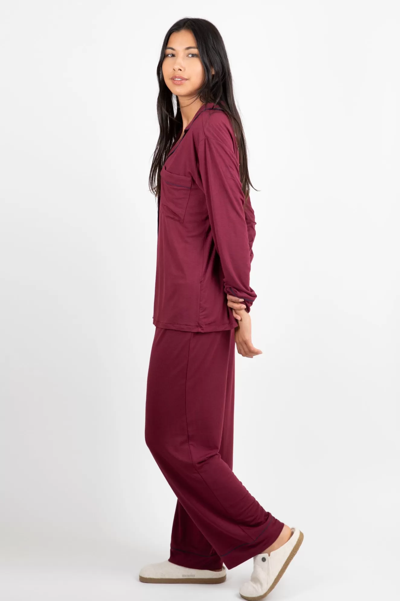 Cheap Gisele Long Pj Set Sleepwear