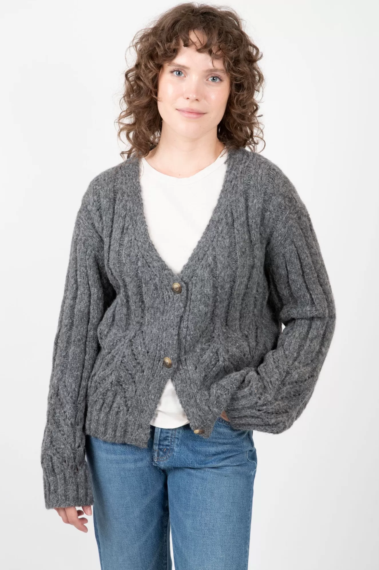 Outlet Hazel Alpaca Cable Cardi Sweaters & Knits