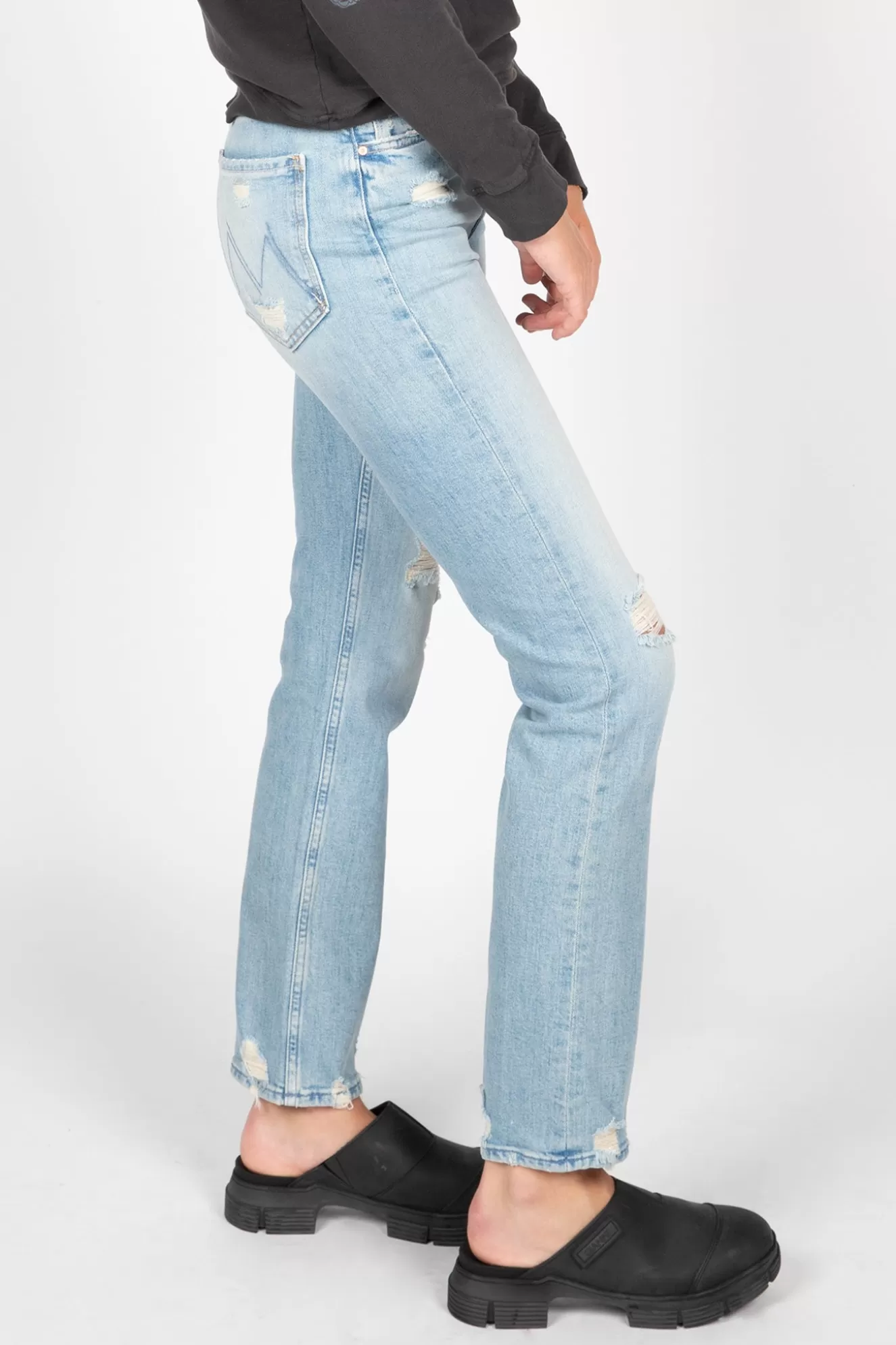 Fashion High Waisted Rider Skimp Denim