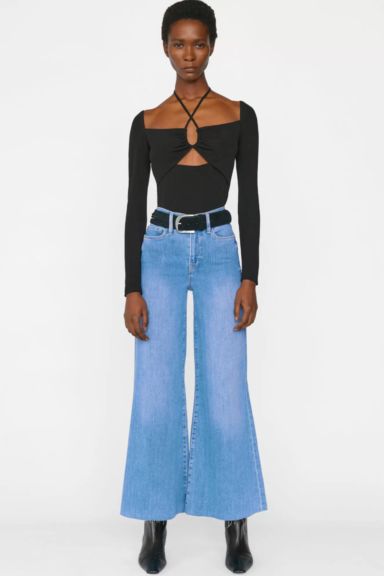 Best Le Palazzo Crop Denim