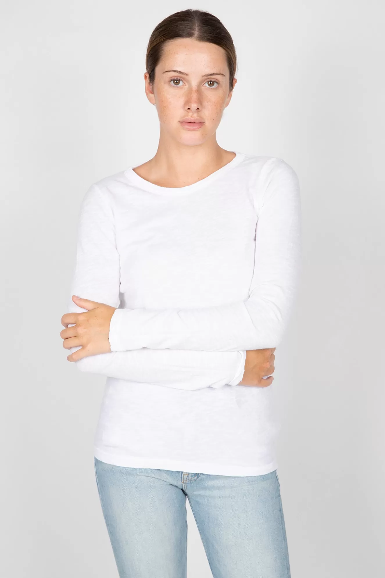 Sale Lizzie Original Slub Long Sleeve Tee T-Shirts