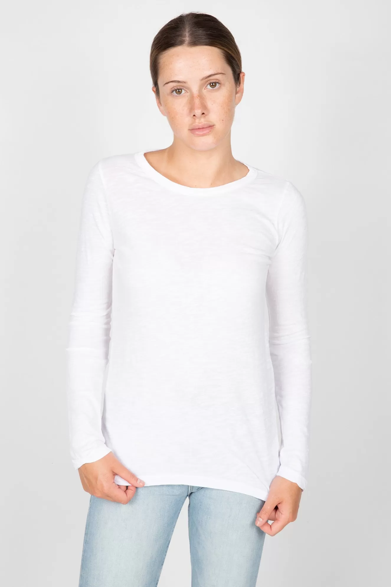 Sale Lizzie Original Slub Long Sleeve Tee T-Shirts