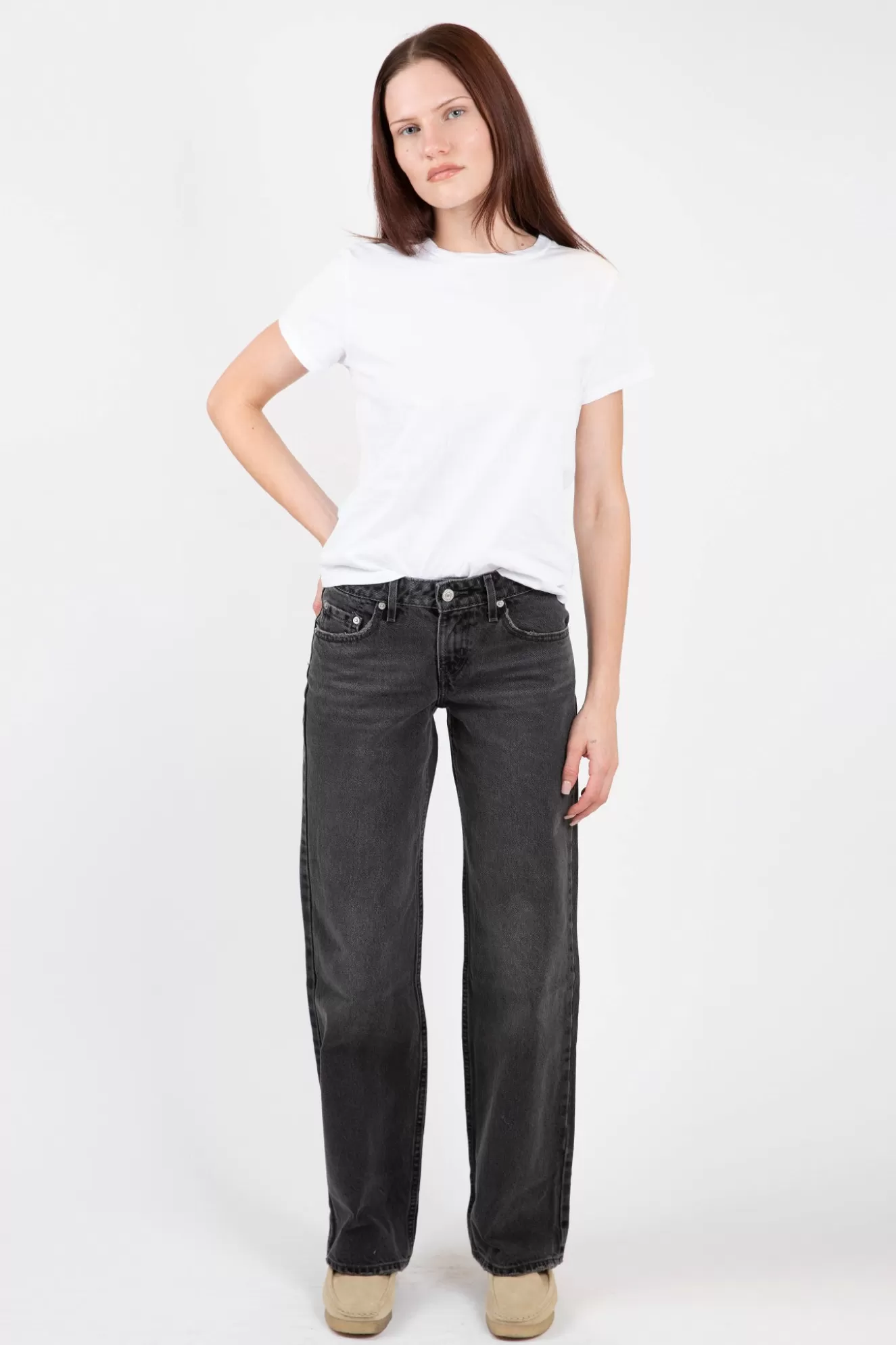 Cheap Low Loose Jean Denim