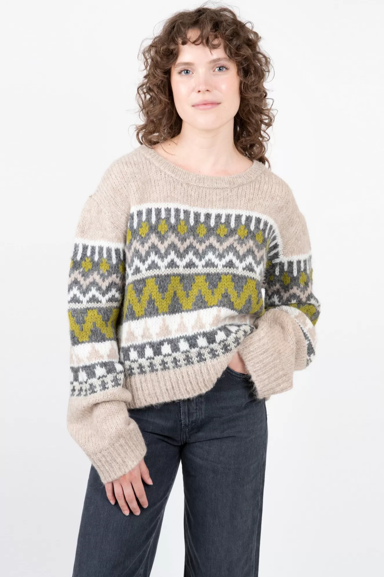 Best Makenzie Fair Isle Sweater Sweaters & Knits