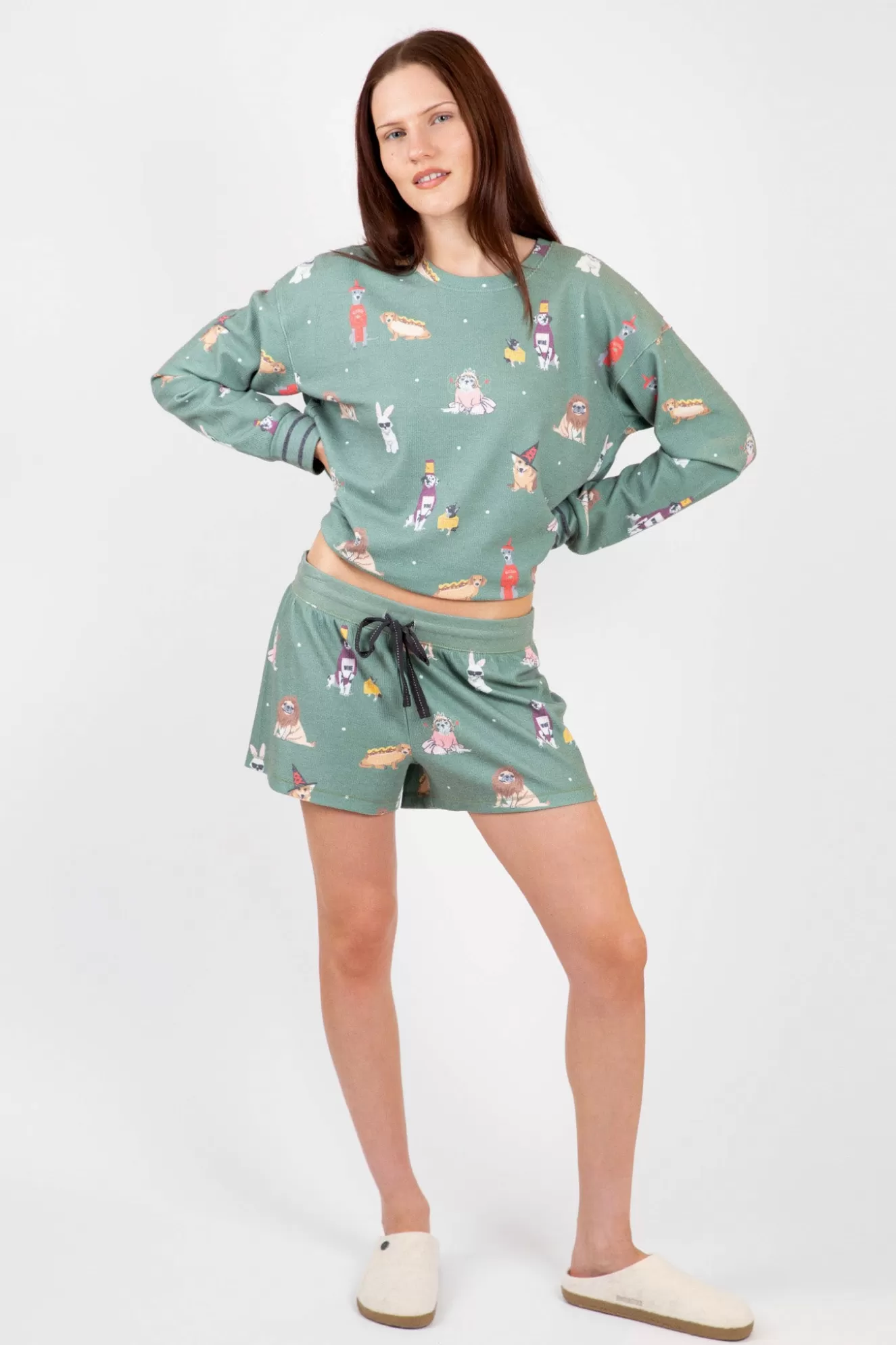 Clearance My Dog Is My Boo Short Sleepwear