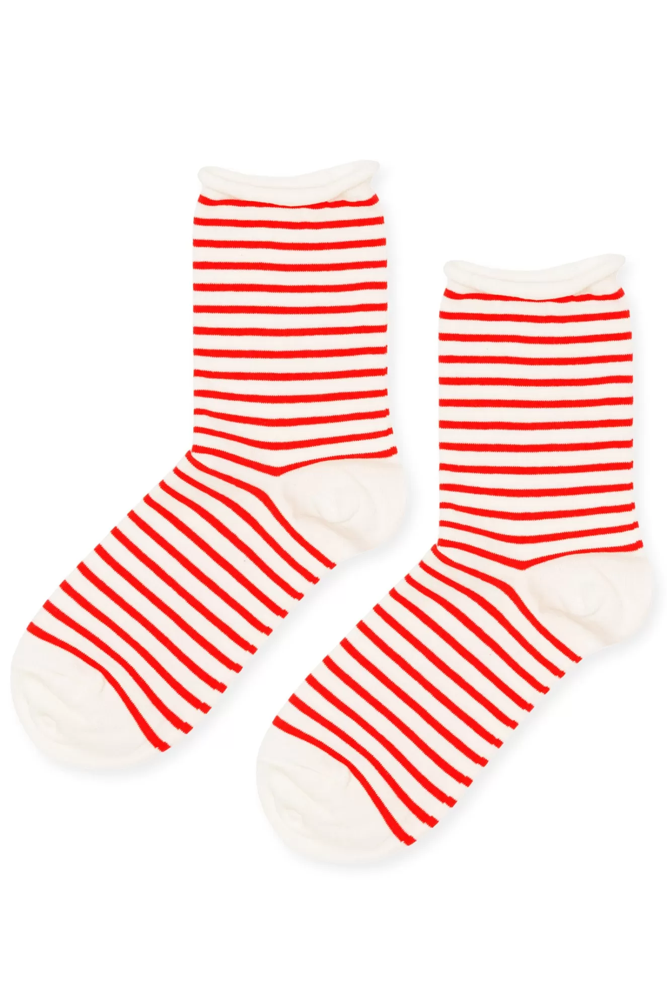 Shop Nautical Stripe Crew Socks