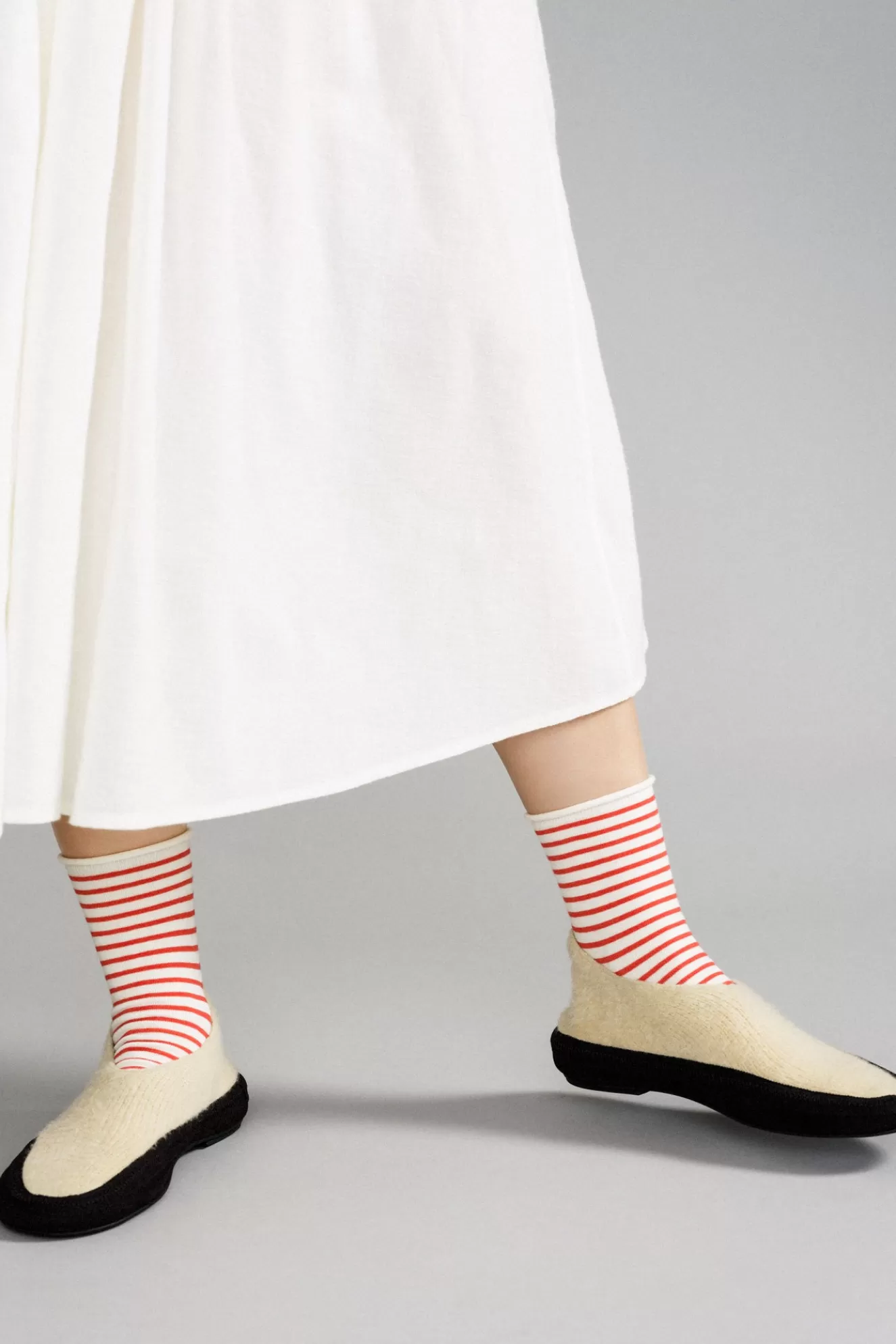 Shop Nautical Stripe Crew Socks