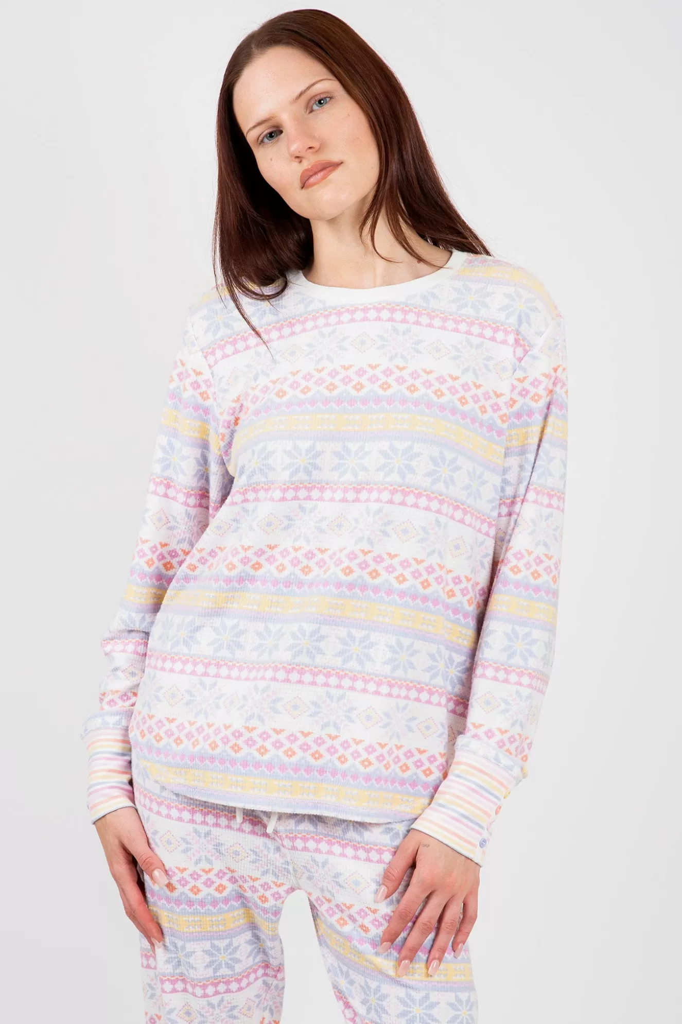 Cheap Nordic Nights Long Sleeve Top Sleepwear