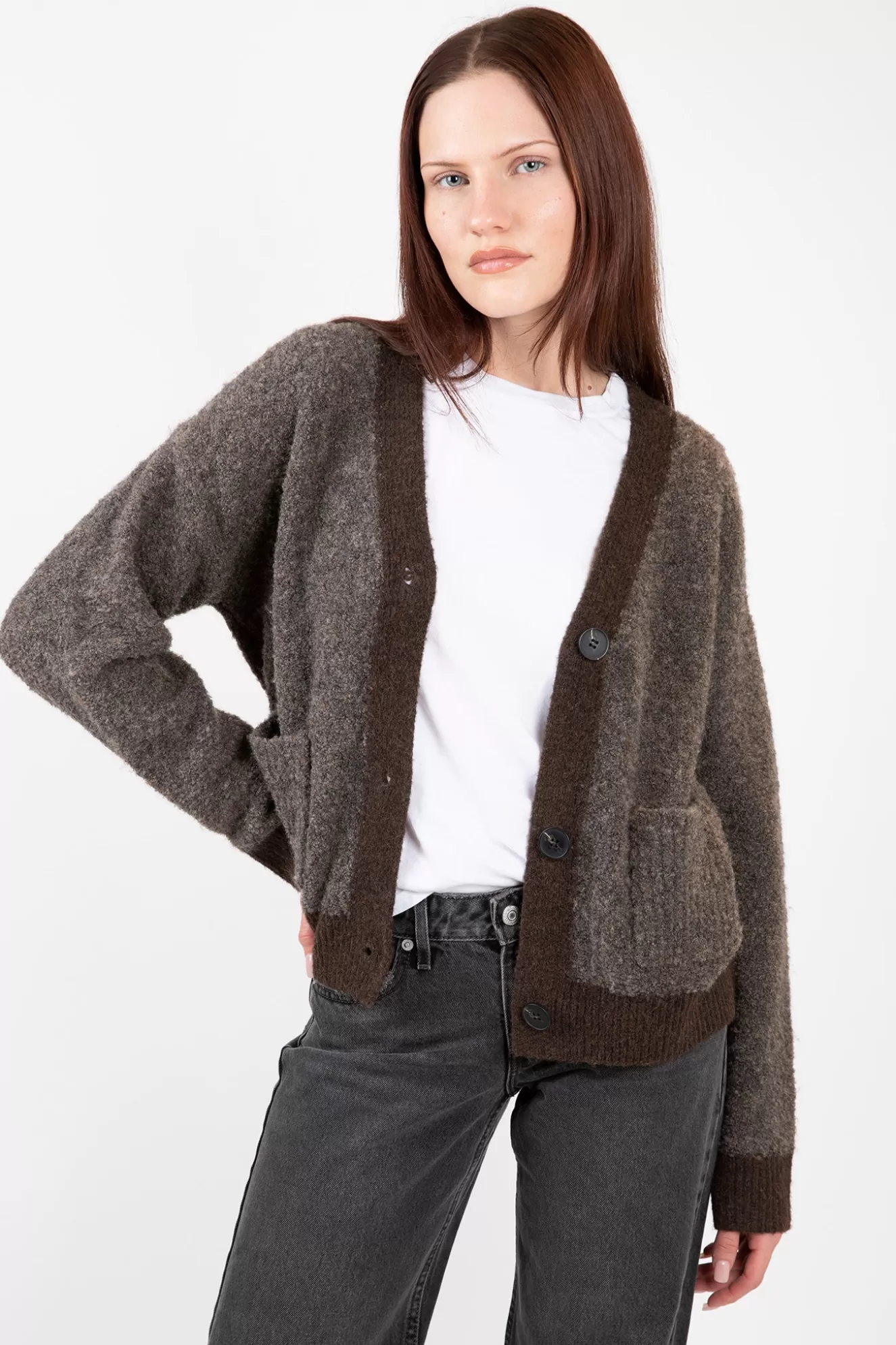 Clearance Nova Two-Tone Cardi Sweaters & Knits