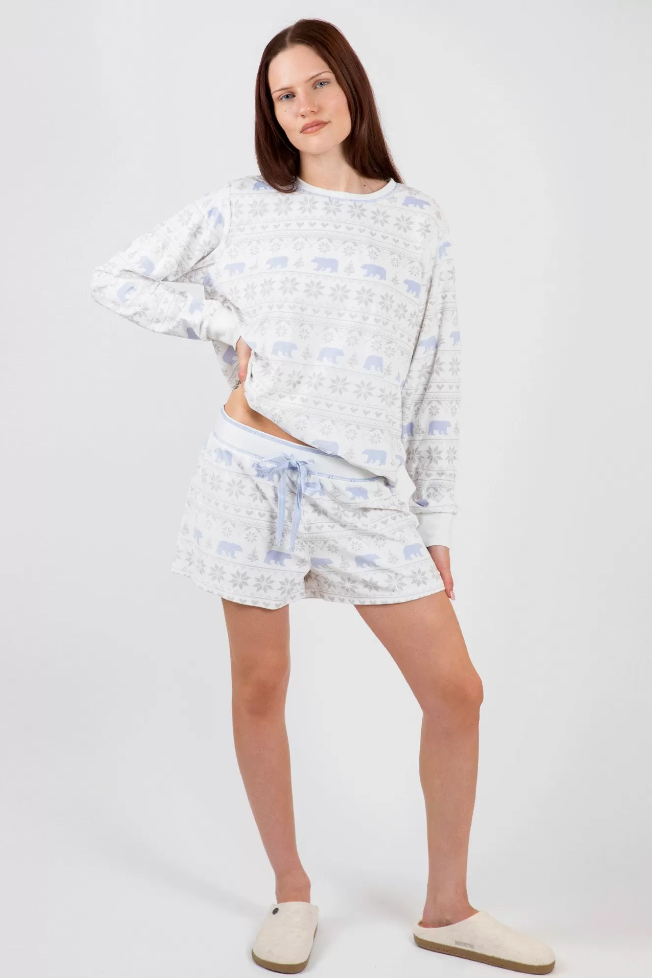 Fashion Polar Bear Express Short Sleepwear