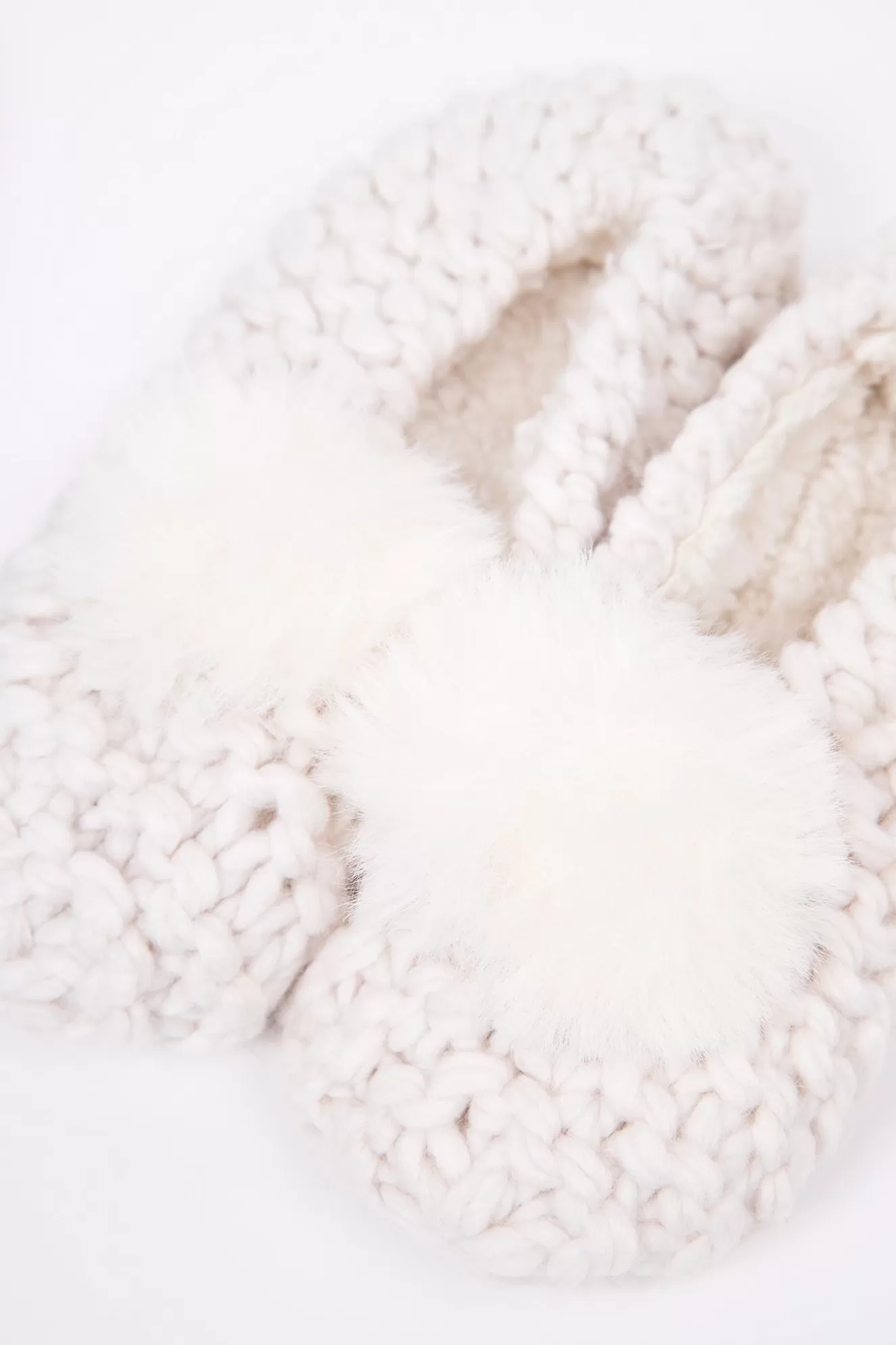 Discount Popcorn Pom Pom Ballerina Slipper Slippers