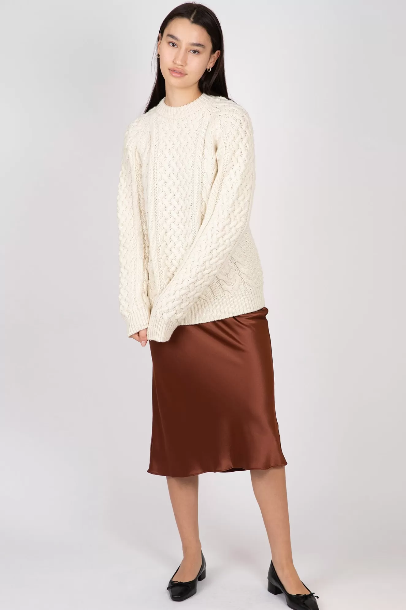 Hot Porteau Cable Crew Sweaters & Knits