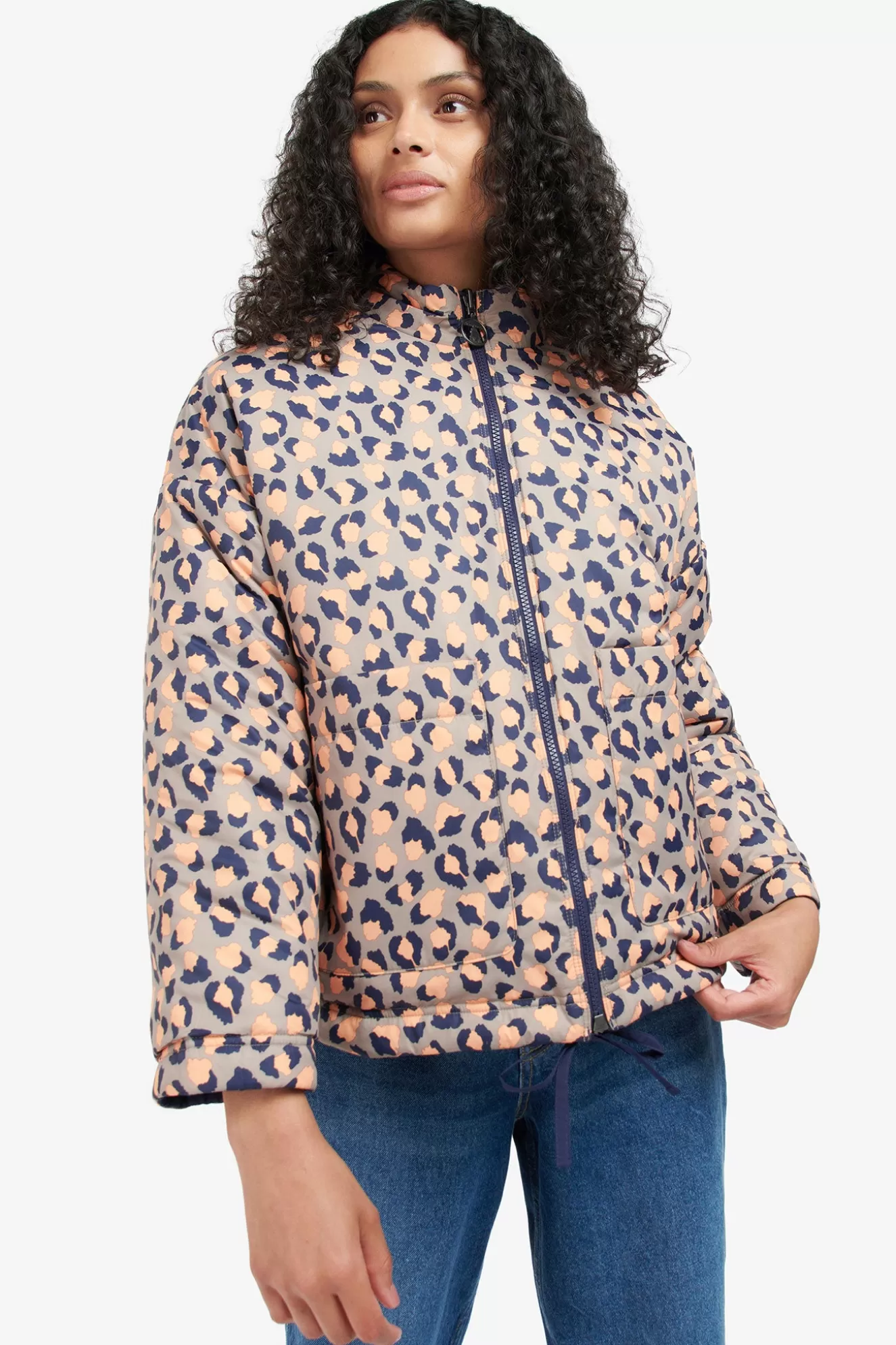 Outlet Printed Reversible Apia Quilted Jacket Jackets & Coats