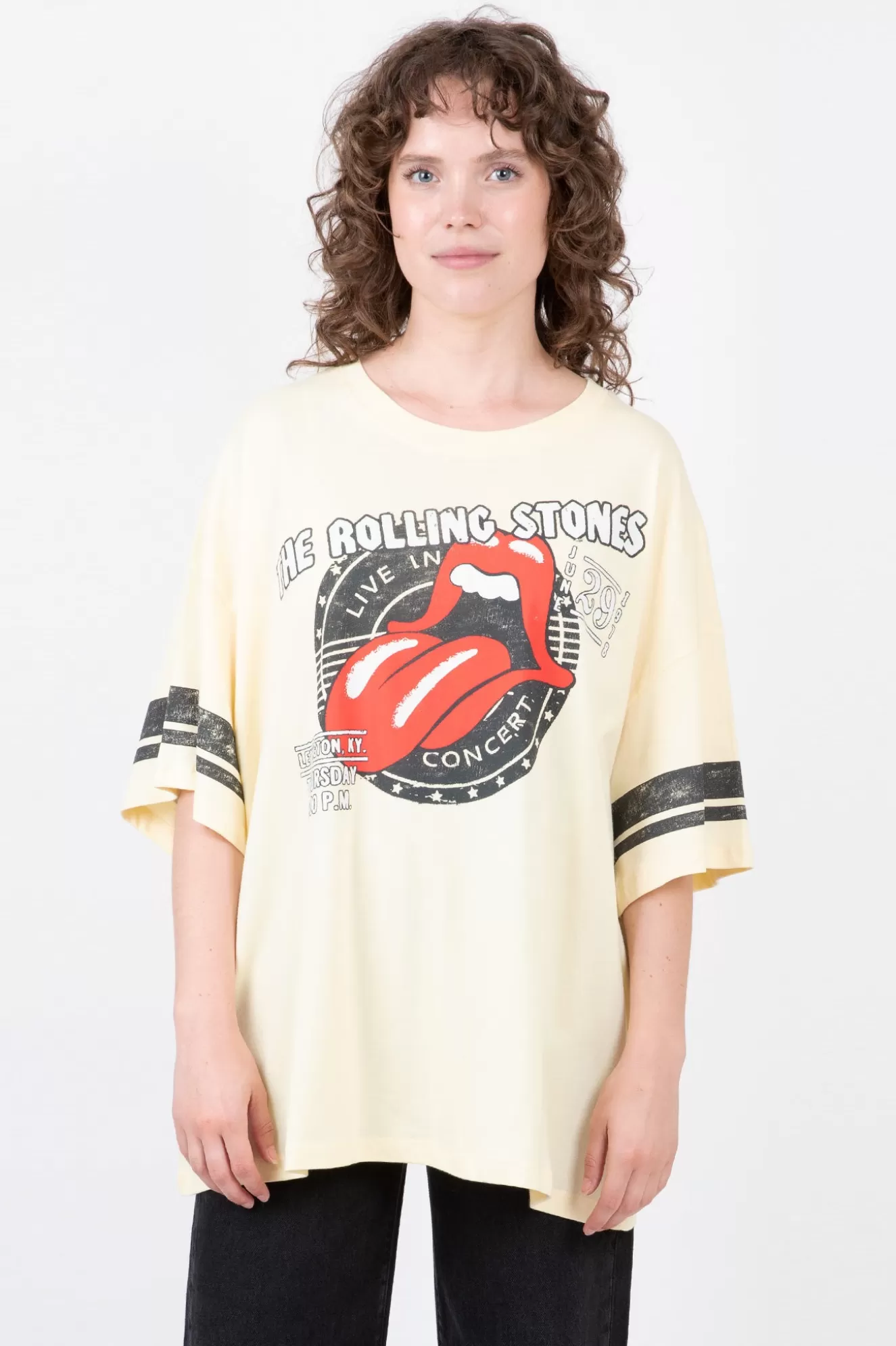 Sale Rolling Stones Concert Stamp Os Tee T-Shirts