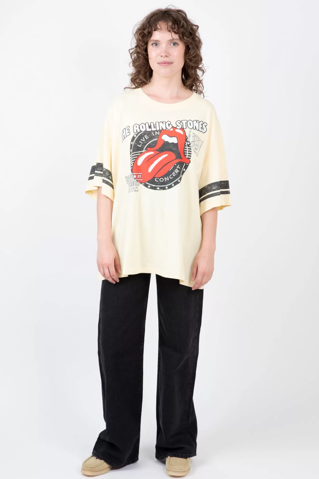 Sale Rolling Stones Concert Stamp Os Tee T-Shirts