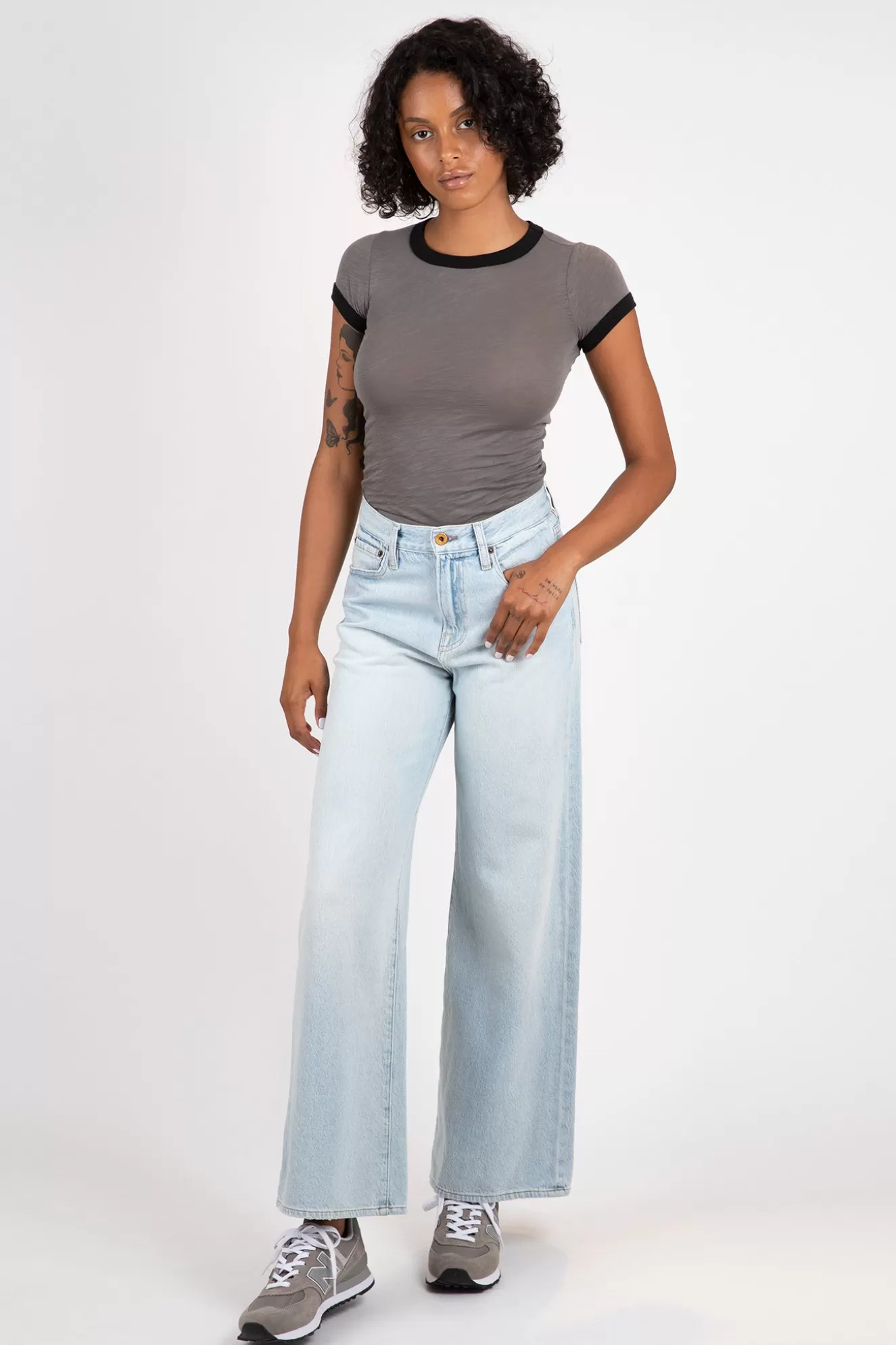 Best Selena Wide Leg Jean Denim