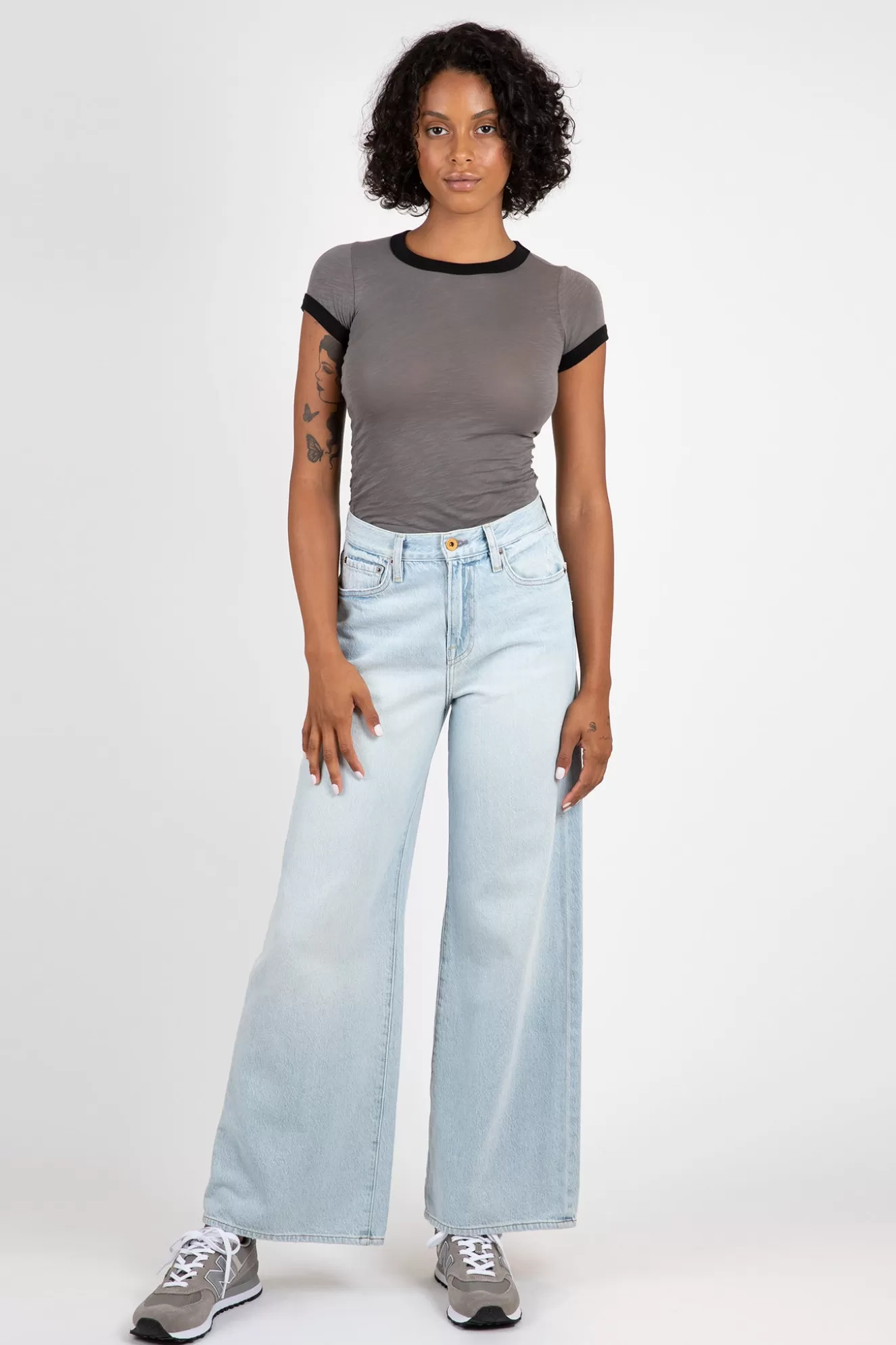 Best Selena Wide Leg Jean Denim