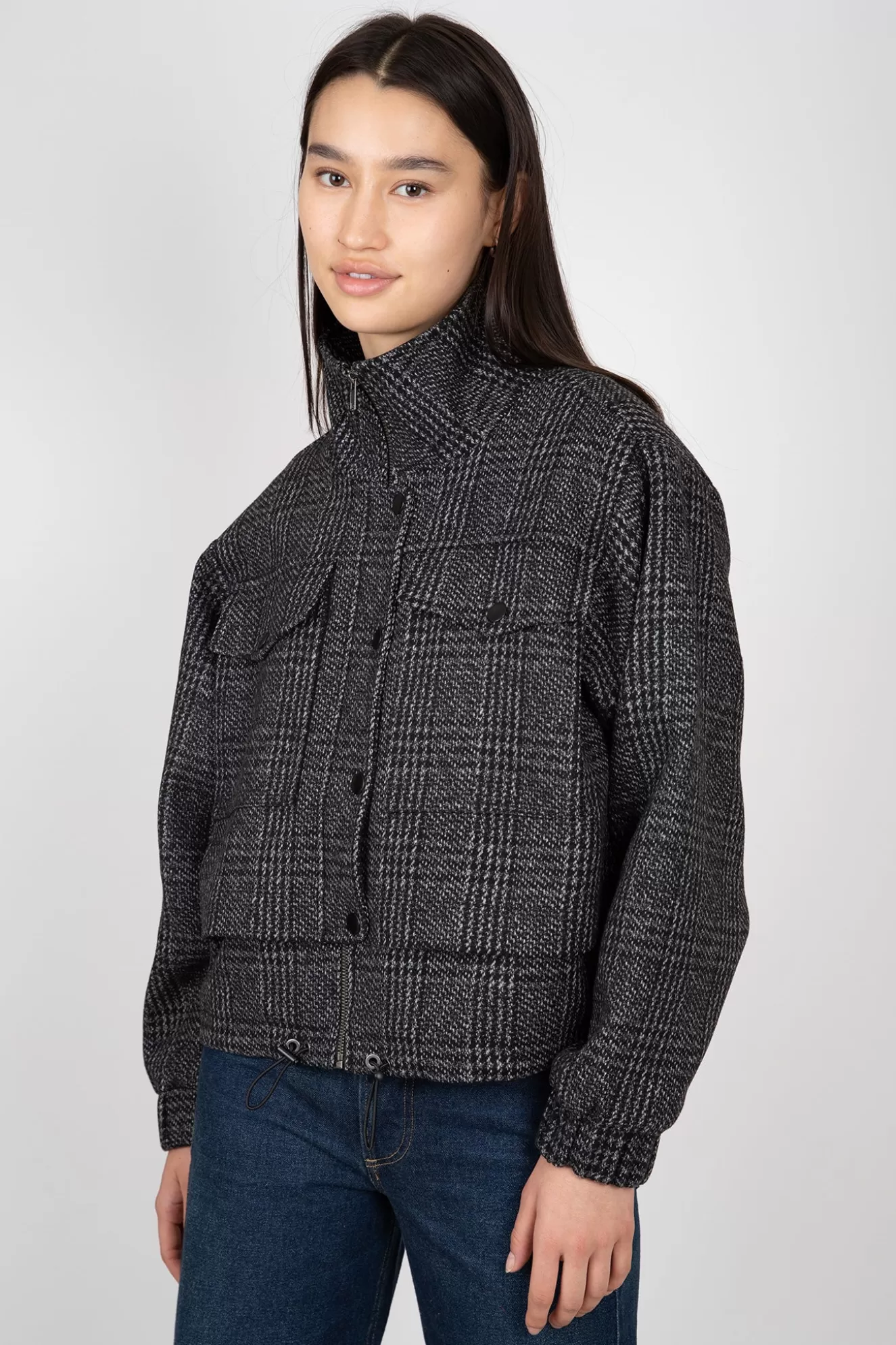 Discount Selva Cropped Bomber Jackets & Coats