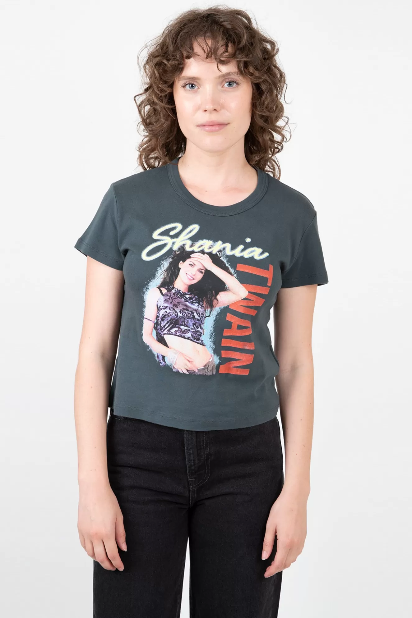 Sale Shania Twain Up! Single Shrunken Tee T-Shirts