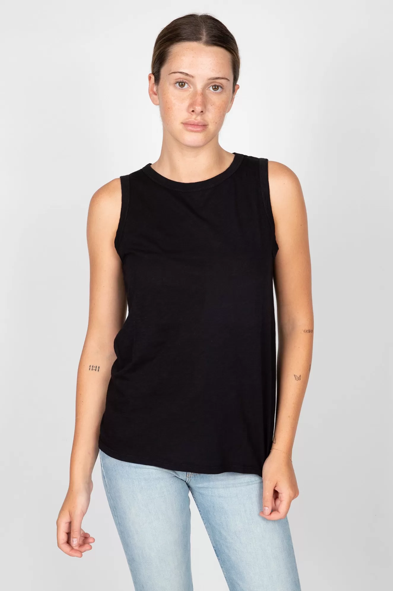 Fashion Taurus Cotton Slub Tank T-Shirts